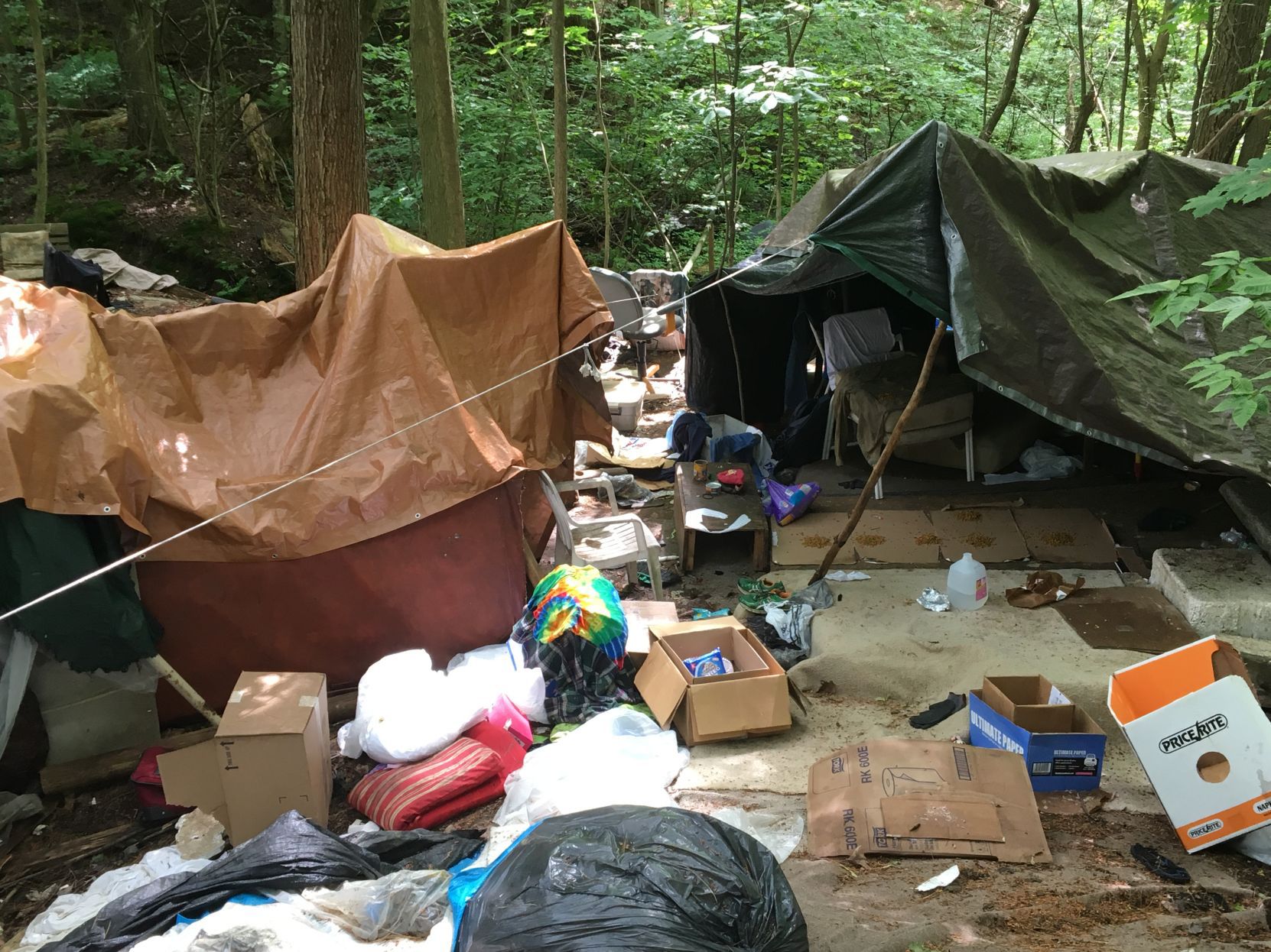 Burdo encampment
